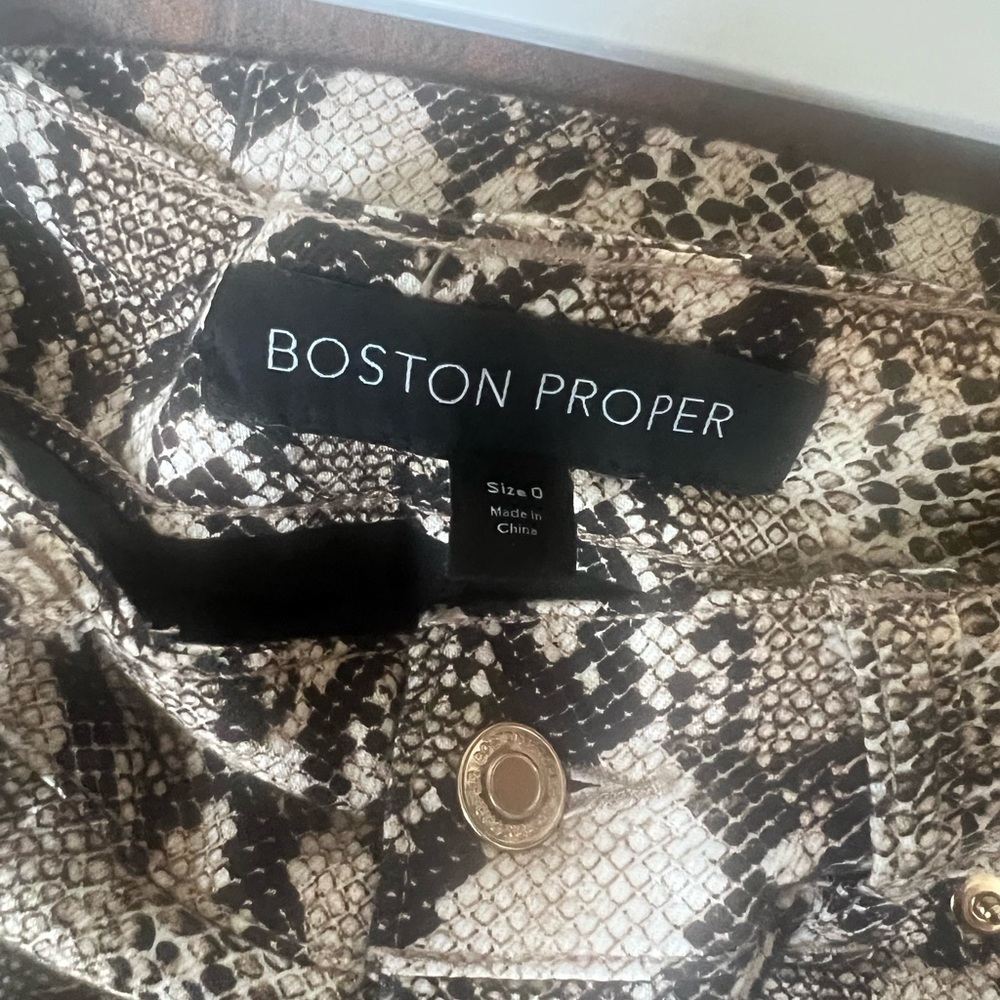 Boston Proper Python Print Skort New - Picture 5 of 7